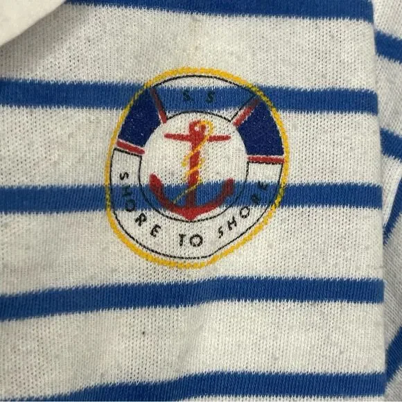 Vintage Style Up Sailor Top Size Medium - Picture 5 of 8